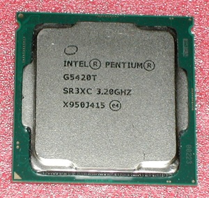 Pentium Gold　G5420T　LGA1151