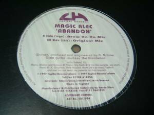 Magic Alec◎輸入盤12inchレコード:Abandon:Capital Heaven:CHLT 004