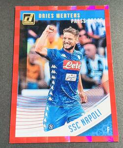 2018-19 Panini Donruss Dries Mertens Red Press Proof No.73 メルテンス　ナポリ