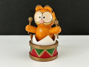 USA ヴィンテージ ガーフィールド 木製 ウッド オーナメント Garfield Dakin [ga-528]ヴィンテージ