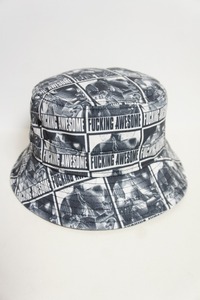 美品23SS FUCKING AWESOMEファッキンオーサム Blood Baby Bucket Hat バケット ハット 帽子 灰504O★2