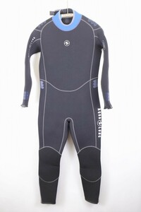 未使用 AQUALUNG アクアラング 5mm メンズ ダイビングウェットスーツ（175～180cm/72～77kg）Lサイズ［Wsuit-220715IK1］