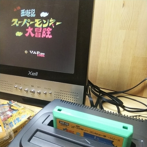 ファミコンソフト　元祖西遊記　スーパーモンキー大冒険