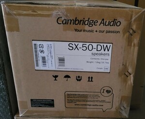 新品未開封　Cambridge Audio SX50-DW　スピーカー