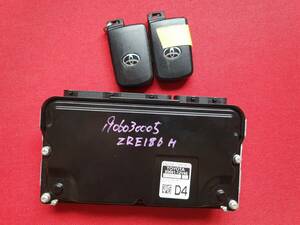 【中古】トヨタ Toyota オーリス Auris エンジン コントロール ECU 89661-12v40