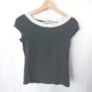 ◇ PHILOSOPHY DI ALBERTA FERRETTI 半袖 Tシャツ サイズUSA4 ブラック系 レディース E