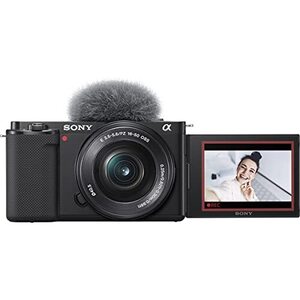 【中古】ソニー(SONY) Vlog用カメラ レンズ交換式VLOGCAM APS-C ミラーレス一眼カメラ ZV-E10 パワーズームレンズキット(