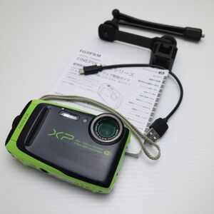 美品 FinePix XP90 ライム 即日発送 コンデジ FUJIFILM 本体 あすつく 土日祝発送OK