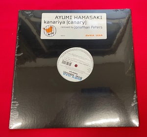 浜崎あゆみ／kanariya[canary] アナログレコード LP 12インチサイズ AVA-2 エイベックス 未開封品 当時モノ 希少　C1755