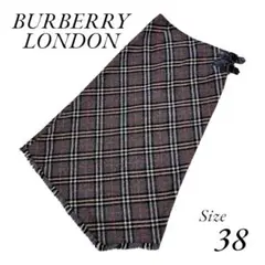 BURBERRY LONDON　バーバリーロンドン　ロングスカート　ツイード