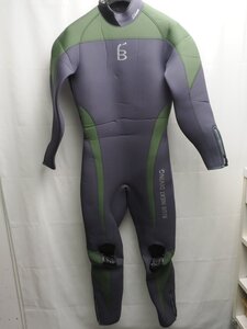 WorldDive ワールドダイブ メンズ ウェットスーツ 5ｍｍ 181cm/83kg ランク:AA 平置きサイズ:胸囲46cm腹囲38cm尻囲48cm [3F-62251]