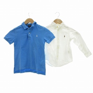 POLO RALPH LAUREN 国内正規 トップス2点セット ポロシャツ ボタンダウンシャツ BD キッズ 男の子 6 120/60 100 100/56