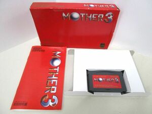 6349R◎GBA ゲームボーイアドバンス ソフト MOTHER 3 マザー 箱 説明書付き◎中古