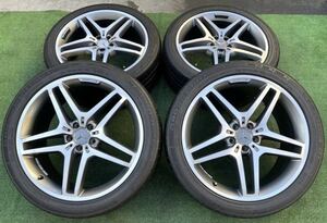 ベンツ AMG ML W166 GL GLSクラス X166 純正 21インチ ホイール★CONTINENTAL 265/40R21 4本セット★GL550 GL63 X164 ML63 ML350 ML500 