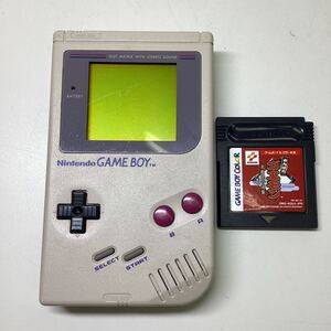 Nintendo GAME BOY 任天堂 ゲームボーイ DMG-01 稼動品