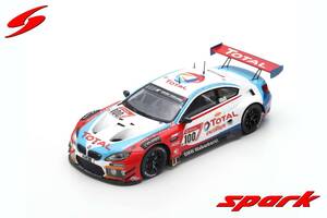 ■限定500pcs. スパークモデル 1/43 2019 BMW M6 GT3 #100 ニュルブルクリンク24h