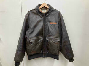 AVIREX アヴィレックス A-2 G-1 FLIGHT JACKET ANTIQUE LANB 783-3950011 44 ブラウン 冬