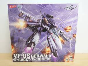 115 C-031【1円スタート】未組立品 1/72スケール VF-0S ガウォーク w/ゴースト ”マクロスゼロ” [65889]