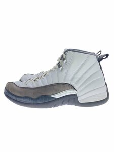 NIKE◆AIR JORDAN 12 RETRO_エア ジョーダン 12 レトロ/27.5cm/GRY