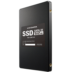 IO DATA SSD-3SB512G Serial ATA III対応 内蔵2.5インチSSD 512GB