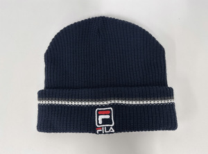 100円～◎ニット帽 FILA フィラ ボックス ロゴ ニットキャップ BOX LOGO KNIT