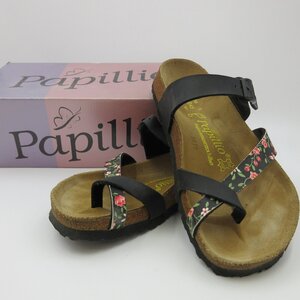 Papillio ビルケンシュトック サンダル レディース 24.5cm 38サイズ パピリオ 花柄 BIRKENSTOCK オリジナル 春夏 履きやすい 歩きやすい