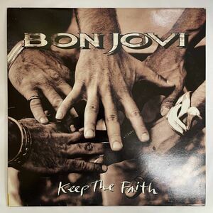 LP / SOUTH KOREA-ORIGINAL / Bon Jovi Keep The Faith / 514 197-1 , RP 3232 / ボン・ジョヴィ キープ・ザ・フェイス