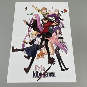 Fate/hollow ataraxia A3ポスター風 フライヤー　フェイト　タイプムーン　TYPE-MOON