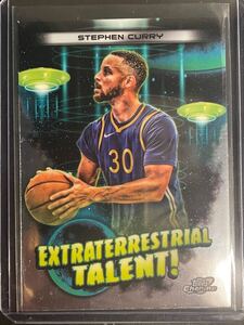 Stephen Curry Topps Chrome Cosmic Extraterrestrial Talent! NBA 2024 