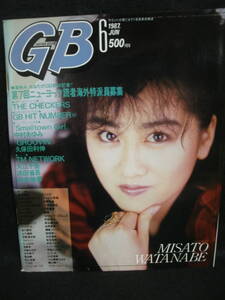 ●送料無料●中古雑誌● GB / 1987-7 / BOOWY CHECKERS 久保田利伸 RED WARRIORS ALFEE 長渕剛 TM NETWORK 忌野清志郎 チャゲ＆飛鳥