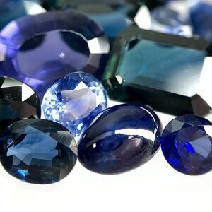 (天然サファイアおまとめ30ct)j 裸石 宝石 Sapphire sapphire サファイア コランダム 藍玉 jewelry ジュエリー i③