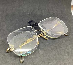 renoma PARISレノマ 52□20-143 ヴィンテージ Vintage Eyeglass frames 眼鏡 ベッコウ柄 鼈甲 レトロ 度入り 度数不明