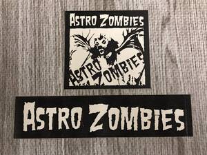 BALZAC ステッカー2枚 SHOCKER ASTRO ZOMBIES バルザック ホラーパンク