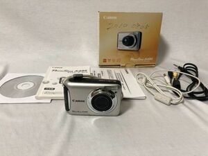 管0032【中古美品】Canon キャノン Power Shot A495 パワーショット PC1470 コンパクトデジタルカメラ　外箱付