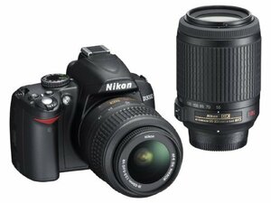 【中古】 Nikon ニコン デジタル一眼レフカメラ D3000 ダブルズームキット D3000WZ