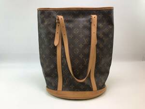 【LOUIS VUITTON】 ルイヴィトン モノグラム バケットGM M42236 バケツ型　トートバッグ ♯163248-24