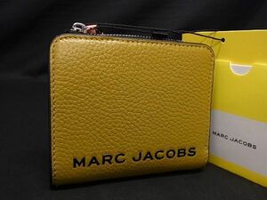 ■新品■未使用■ MARC JACOBS マークジェイコブス M0017061 レザー 二つ折り 財布 ウォレット カーキ系×マルチカラー BF3627