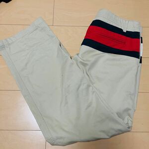 TOMMY トミー　チノパン カーゴポケット　古着　ベージュ　メンズ　M