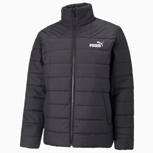 ★プーマ PUMA 新品 メンズ ESS+ パデッドジャケット 中綿 防寒 撥水 防風 アウター ウェア 黒[672412011N-XXL] 二 零★QWER