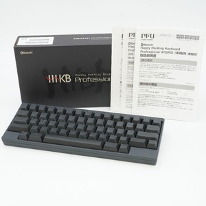 PFU ピーエフユー PC周辺機器 HHKB Professional HYBRID Type-S 英語配列／墨 Happy Hacking Keyboard PD-KB800BS