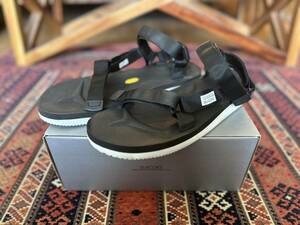 SUICOKE / DEPA-V / サンダル / US12 / Black x White / Vibram / スイコック / ビブラム