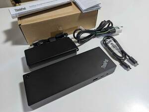 【Lenovo】ThinkPad Thunderbolt 3 ドック Gen 2 (40AN)＜ドッキングステーション＞