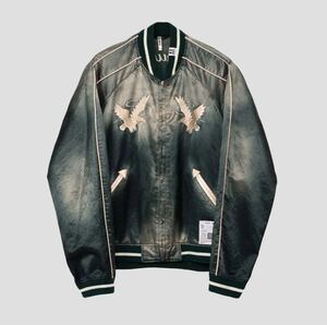 Maison MIHARAYASUHIRO ミハラヤスヒロ CLASSIC FADED Souvenir Jacket スーベニアジャケット スカジャン グリーン 定価106,700円 