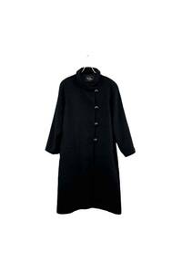 La vie en ROSE black cashmere coat ローズ ロングコート ブラック サイズ9R カシミヤ アウター レディース ヴィンテージ 8