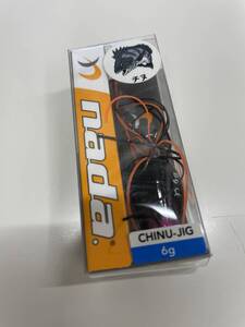 メガバス◆ナダ CHINU JIG 6g ◆シグナルピンク◆チヌ クロダイ 根魚に　　　