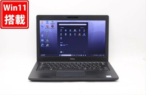 良品 12.5インチ DELL Latitude 5290 Windows11 八世代 i5-8250U 8GB 256GB-SSD カメラ 無線 Office付 中古パソコンWin11 税無 管:1826j