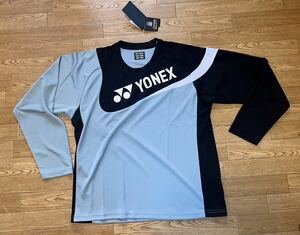 【送料込】新製品 YONEX ユニロングスリーブＴシャツ 16729Y スモークミント M UNISEX 男女兼用 2024秋冬数量限定