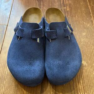 【美品】BIRKENSTOCK/ビルケンシュトック CORDUROY INDIGO