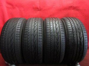 タイヤ 4本 205/55R16 ブリジストン トランザ TURANZA ER 300 バリ バリ山 溝アリ 送料無料★13332T