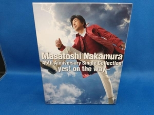 中村雅俊 CD Masatoshi Nakamura 45th Anniversary Single Collection~yes!on the way~(初回限定盤)(DVD付)